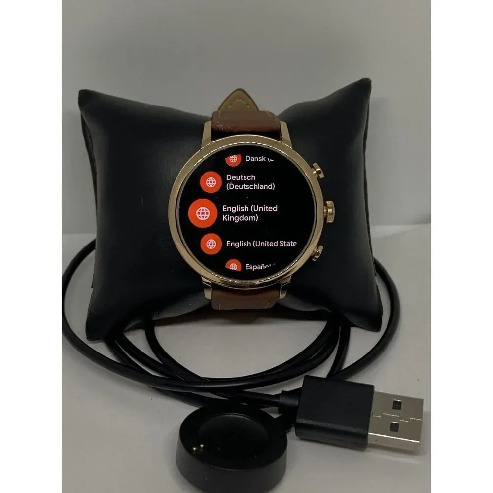 Fossil Gen 4 Authentic Digital Dial Smart Watch Custom Band FTW6020 NP14